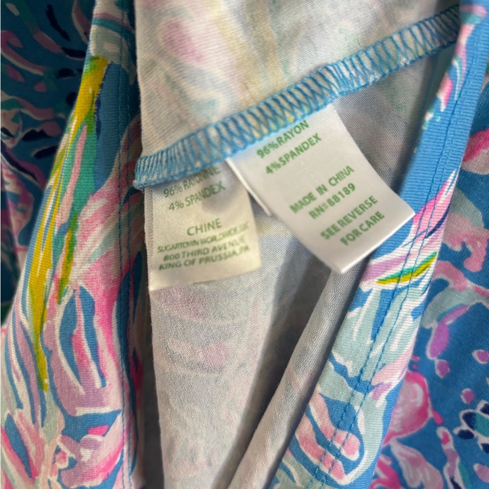 Lilly Pulitzer Colorful Patsi Romper - Picture 4 of 4
